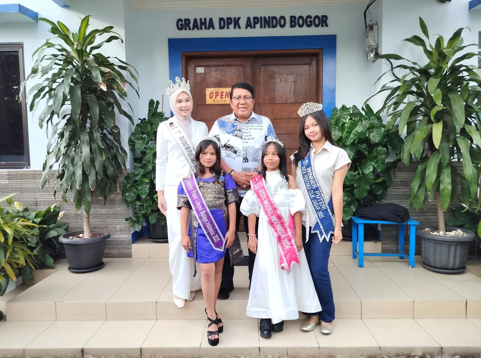 Audiensi Pengurus dan Model Yayasan Romasenta Gallery ke Graha DPK APINDO Kabupaten Bogor.